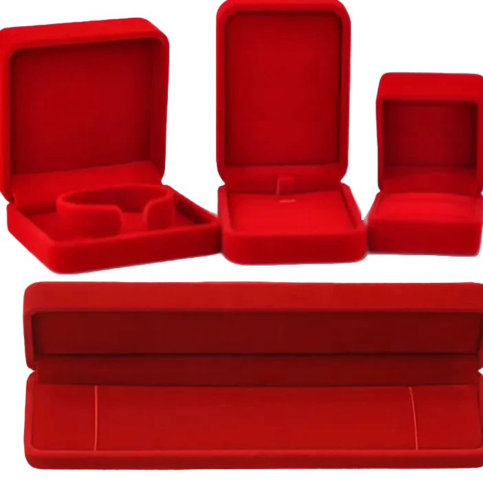 Premium Velvet Jewelry Gift Box Set