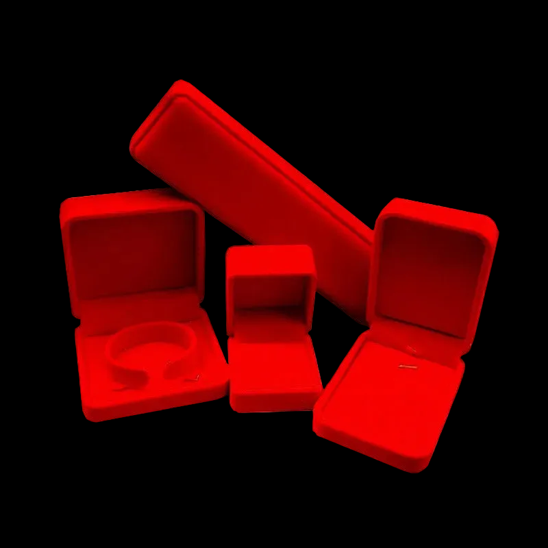 Premium Velvet Jewelry Gift Box Set