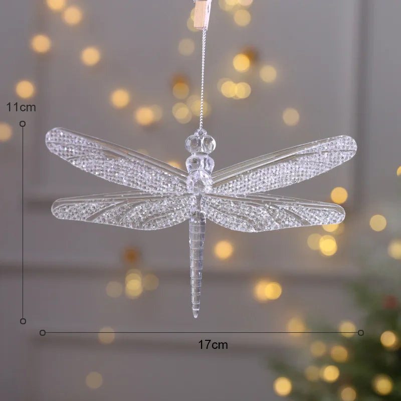 Crystal Snowflake Hanging Ornaments – Elegant Home Decor