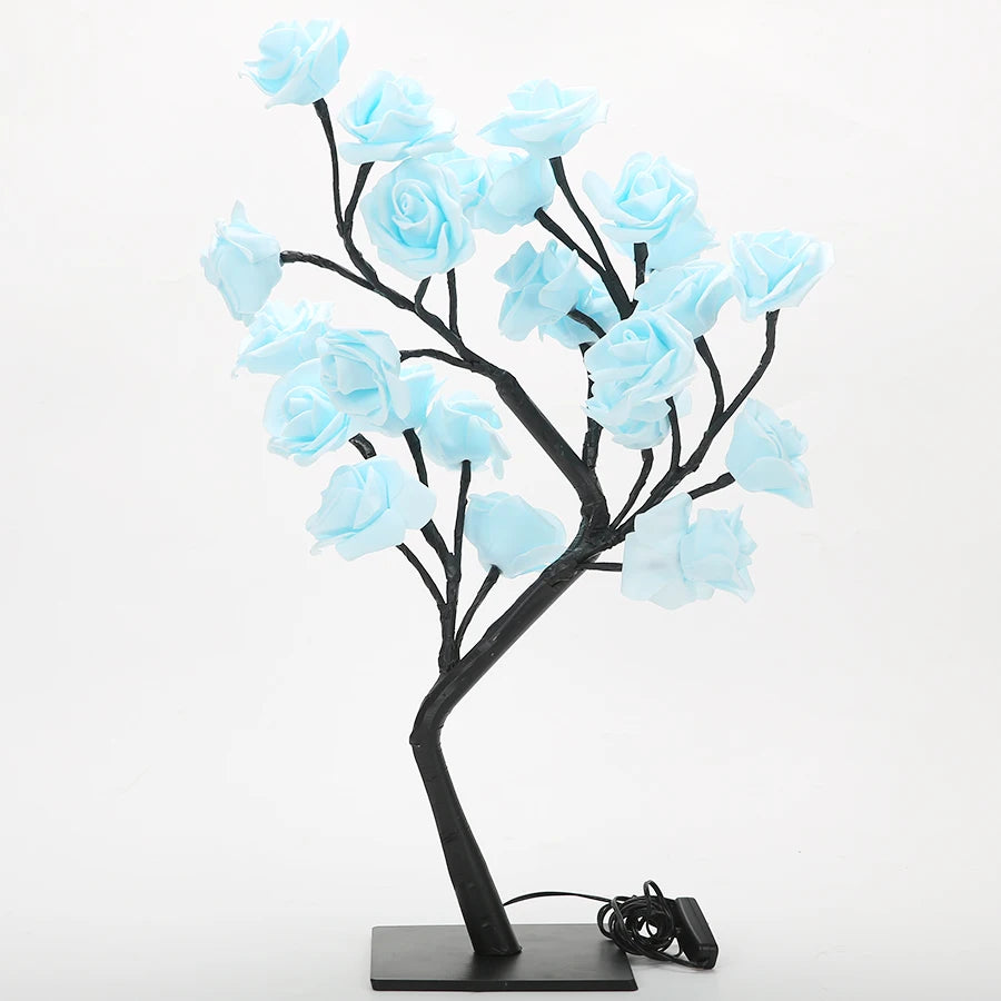 Romantic LED Rose Tree Lamp – Perfect Gift for Bedroom & Living Room