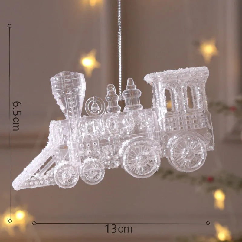 Crystal Snowflake Hanging Ornaments – Elegant Home Decor