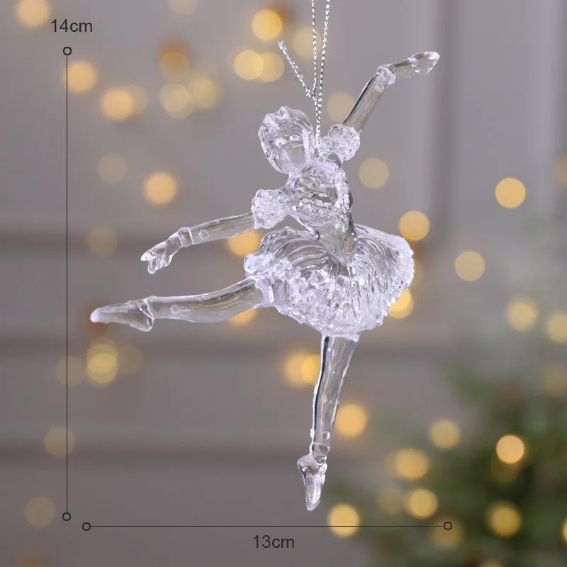 Crystal Snowflake Hanging Ornaments – Elegant Home Decor