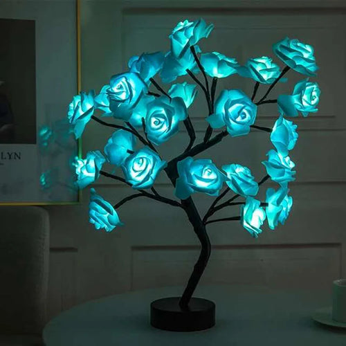 Romantic LED Rose Tree Lamp – Perfect Gift for Bedroom & Living Room