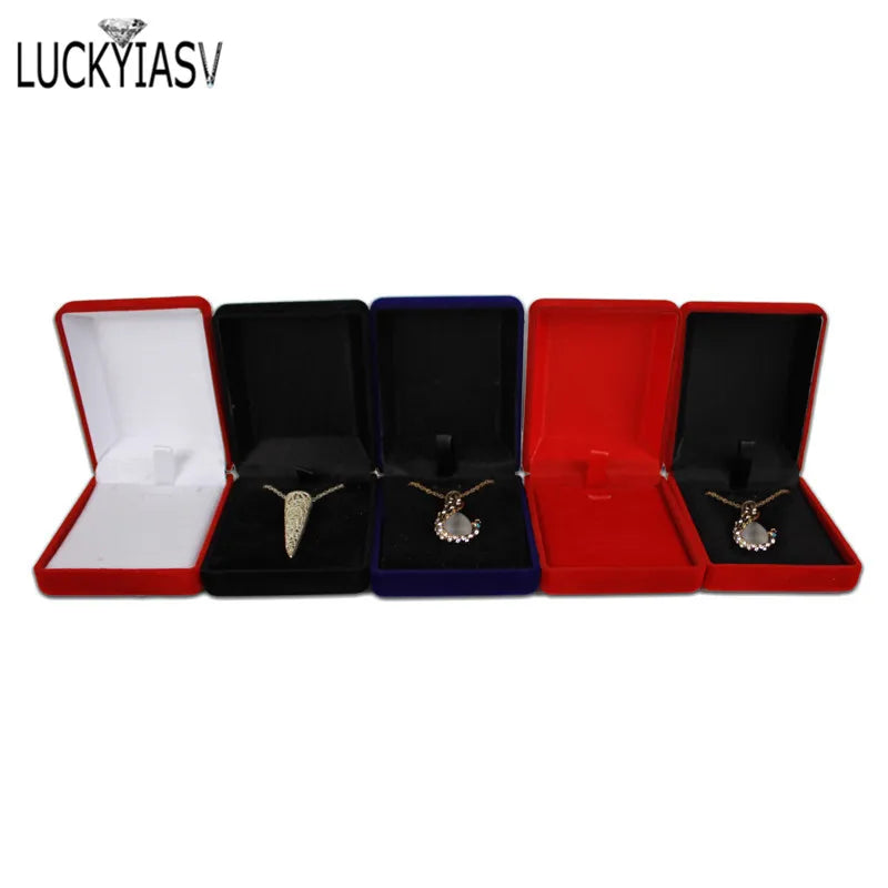 Luxury Velvet Jewelry Gift Box