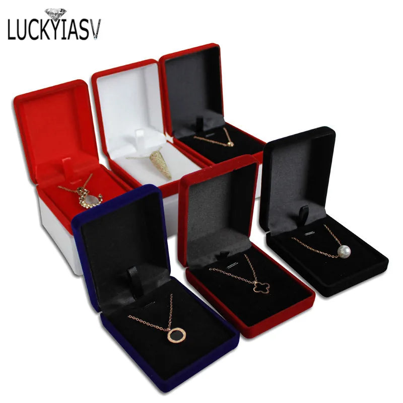 Luxury Velvet Jewelry Gift Box